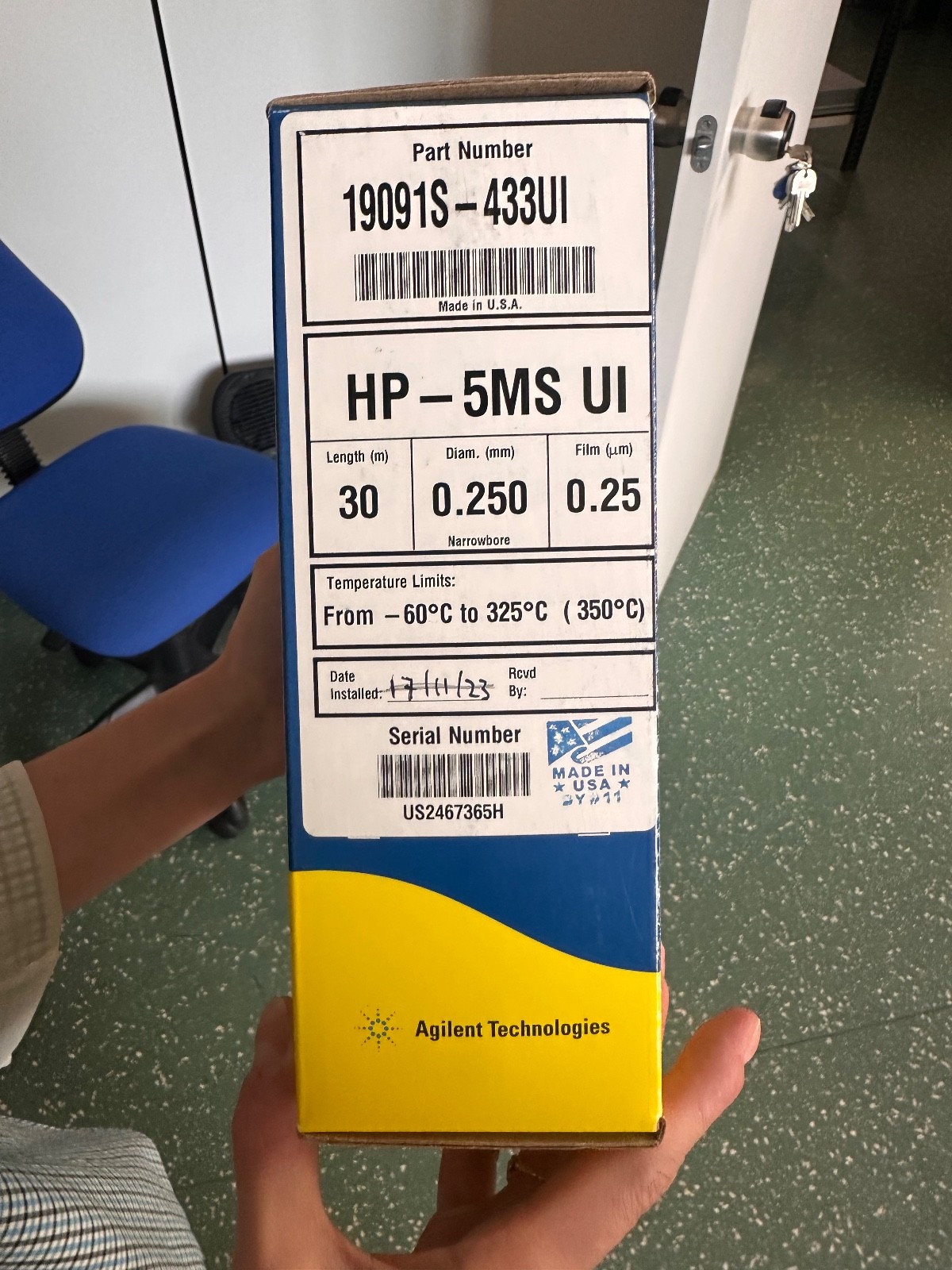 Agilent J&W GC Columns Technically Advanced GC Capillary Columns for Optimum Per