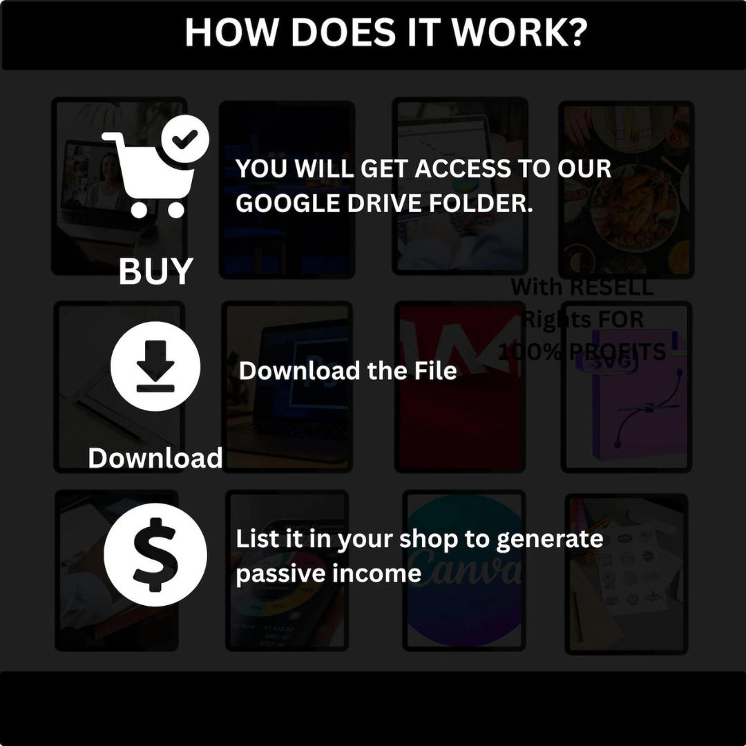 Digital Product Bundle for Resale: 100M+ Items, Planners, Ebooks, Reels & More!