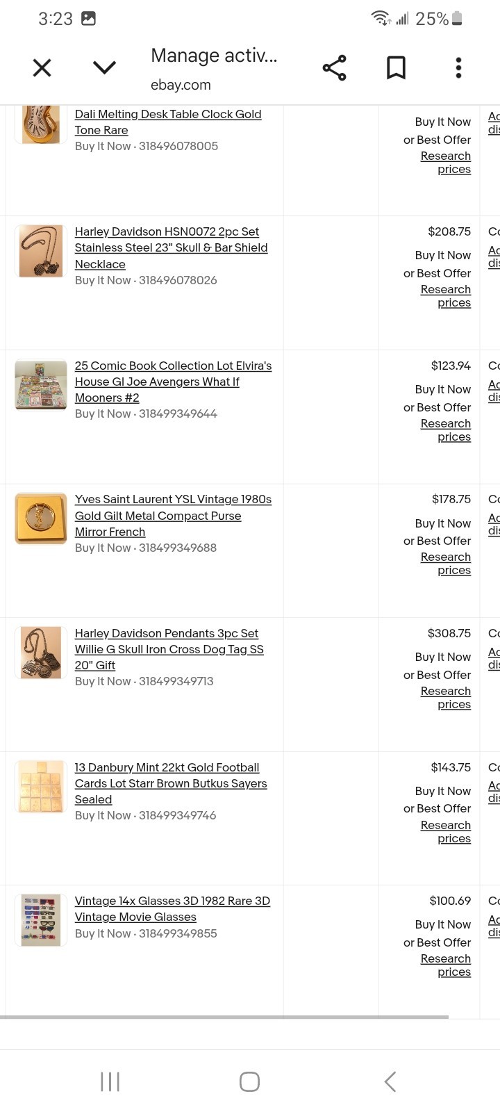 eBay Store Inventory 2296 Vintage Knives Video Games Coins Token Books $100k+