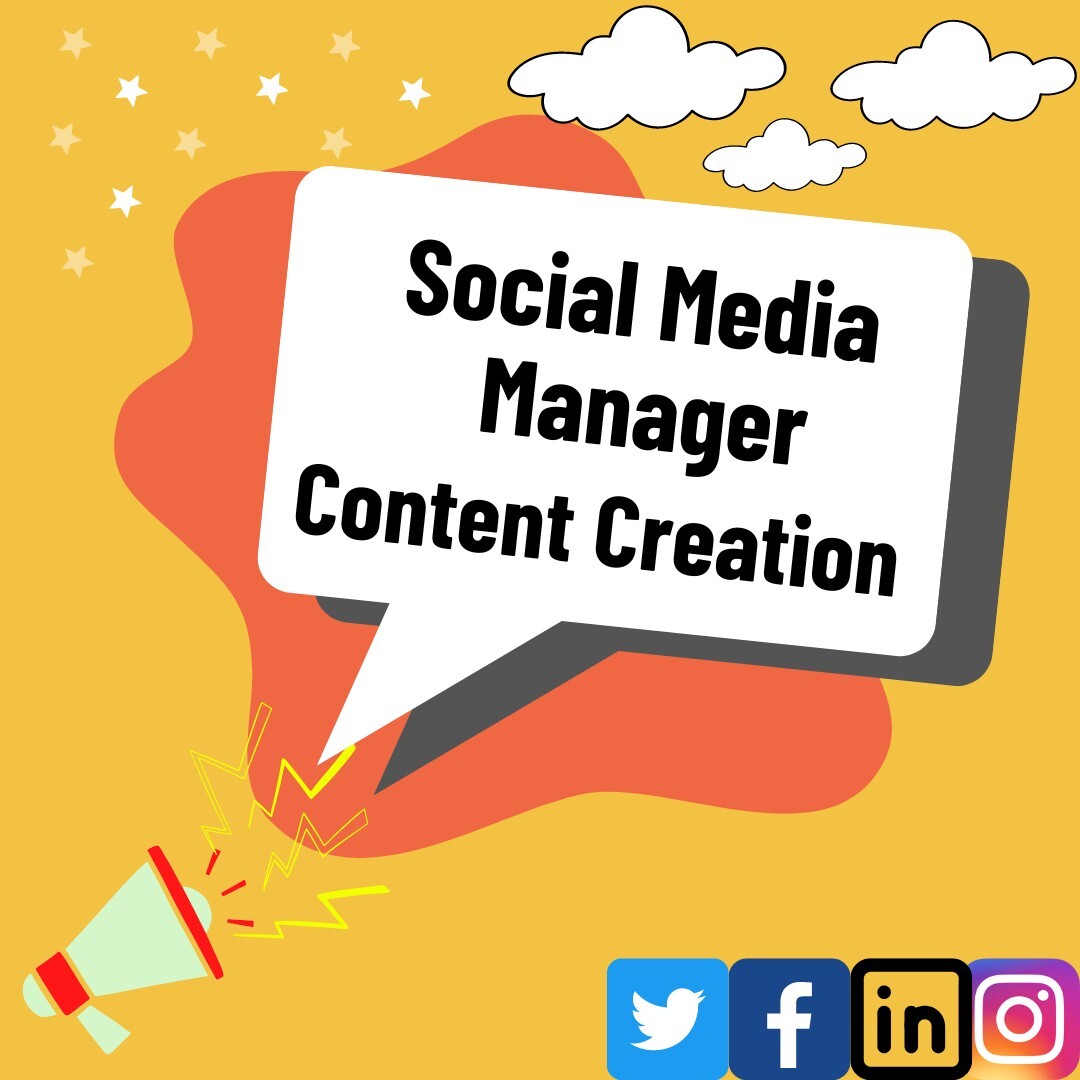 social media management marketing for Facebook, Instagram, Twitter and LinkedIn