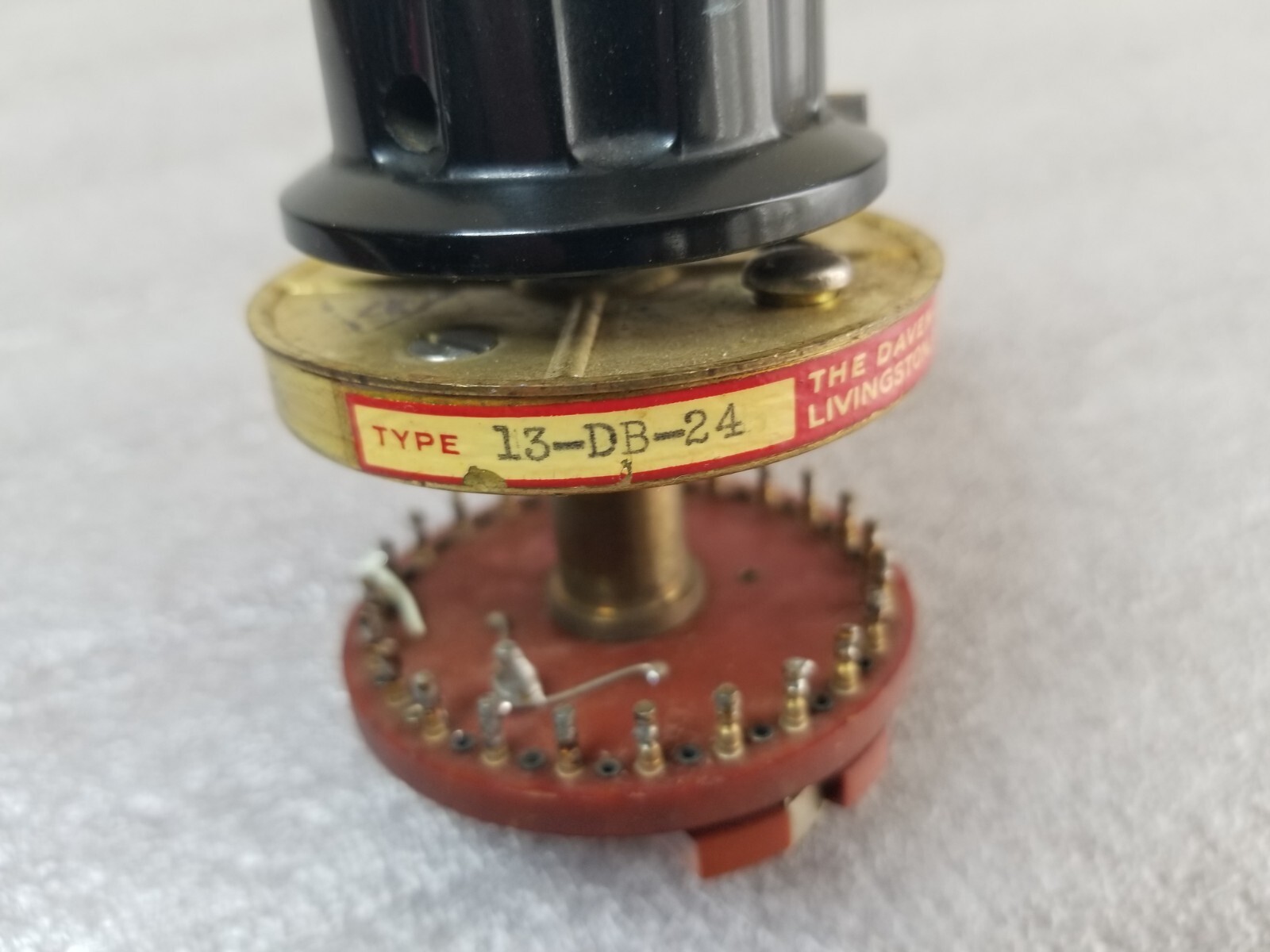 DAVEN 13-DB-24 rotary switch w/knob M-92484