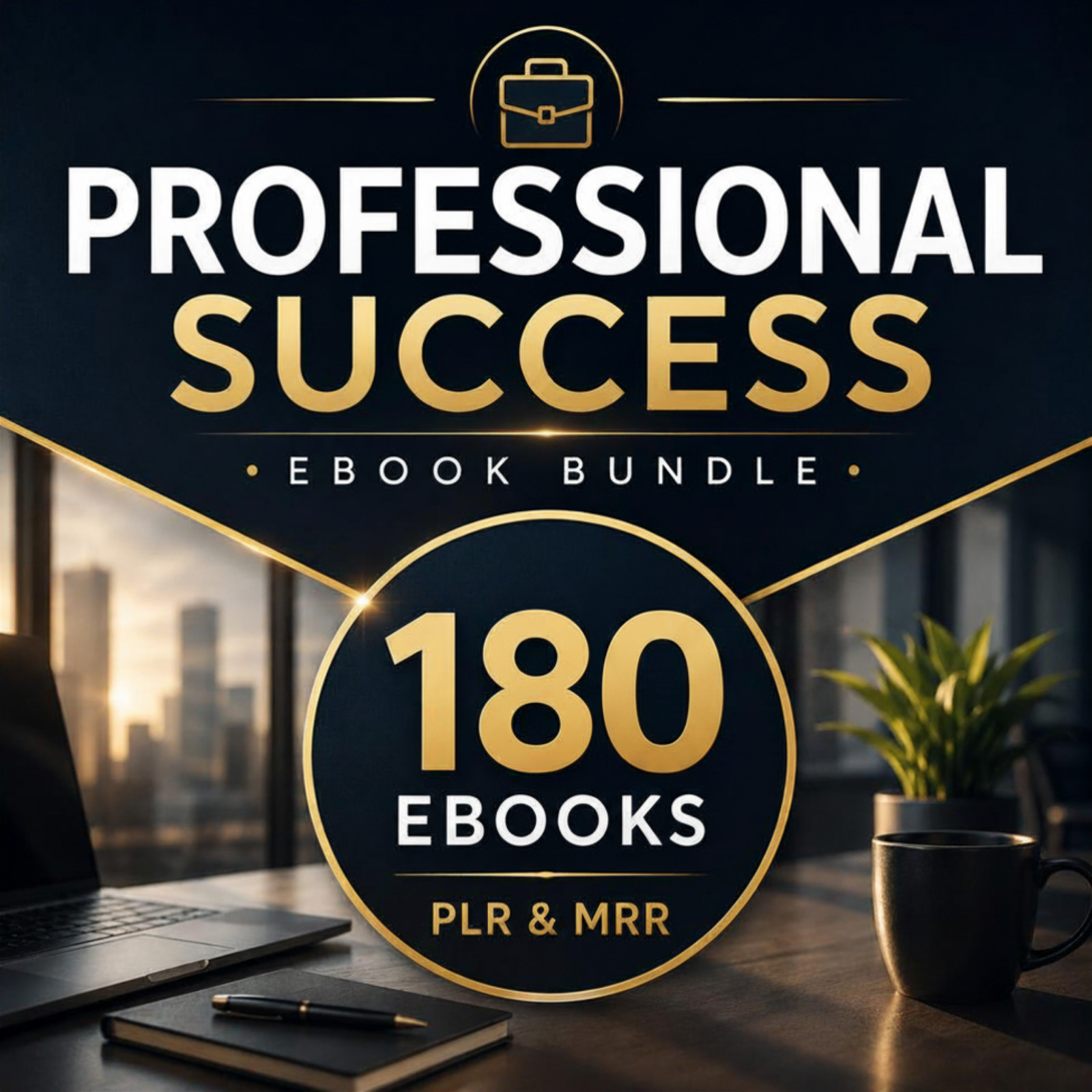 180 E-Book’s on Professional Success in English with PLR & MRR License | Digital
