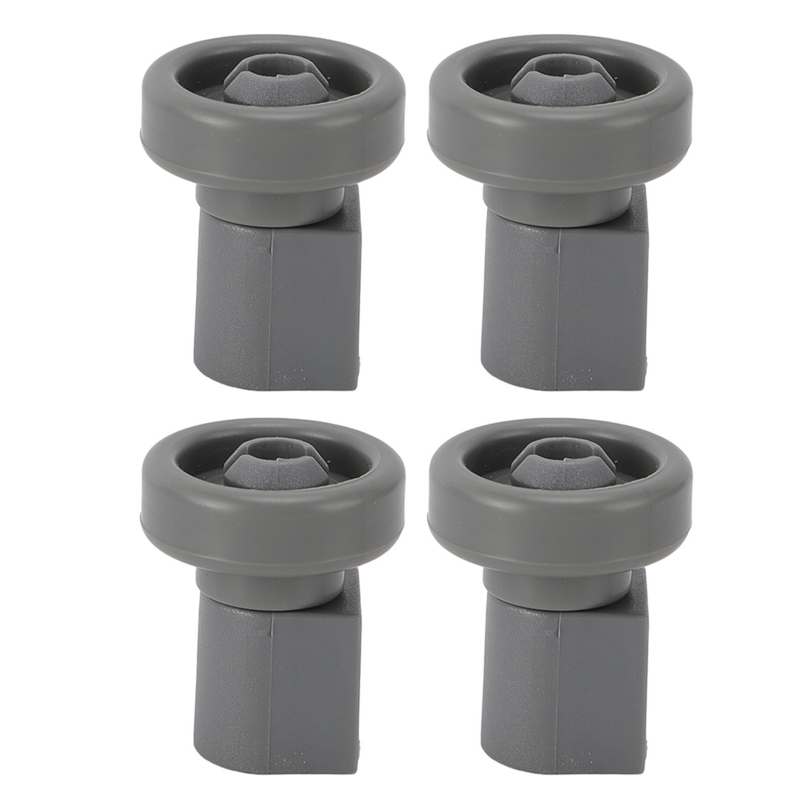 4PCS Dishwasher Lower Rack Wheel PP Dishwasher Wheel Replacement for AEG Favorit