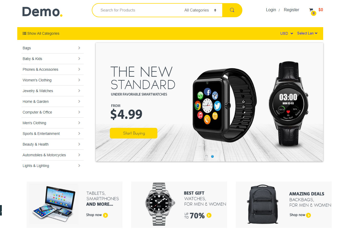 Fully Automated Dropshipping website with 70,000 products + FREE Hosting