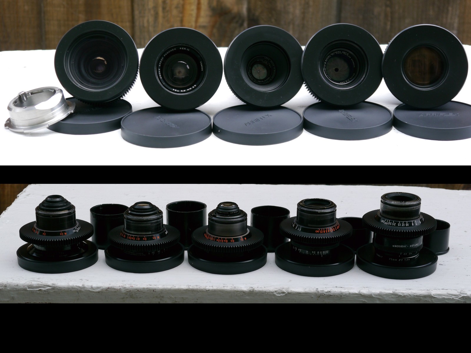 Classic Film Video PL Lens Sets 4 RED: Schneider, Cooke, S.Baltar, MAKE OFFERS