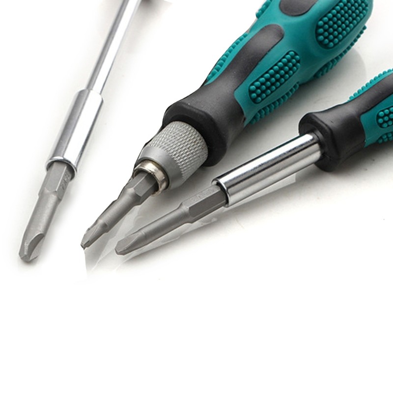 Portable 3 Piece 1/4″ Hex Bit Holder Handle Set for Efficient Maintenance Tasks