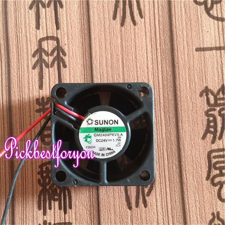 SUNON GM2404PKVX-A Fan 40*40*20mm DC24V 1.7W 2pin #M626 QL