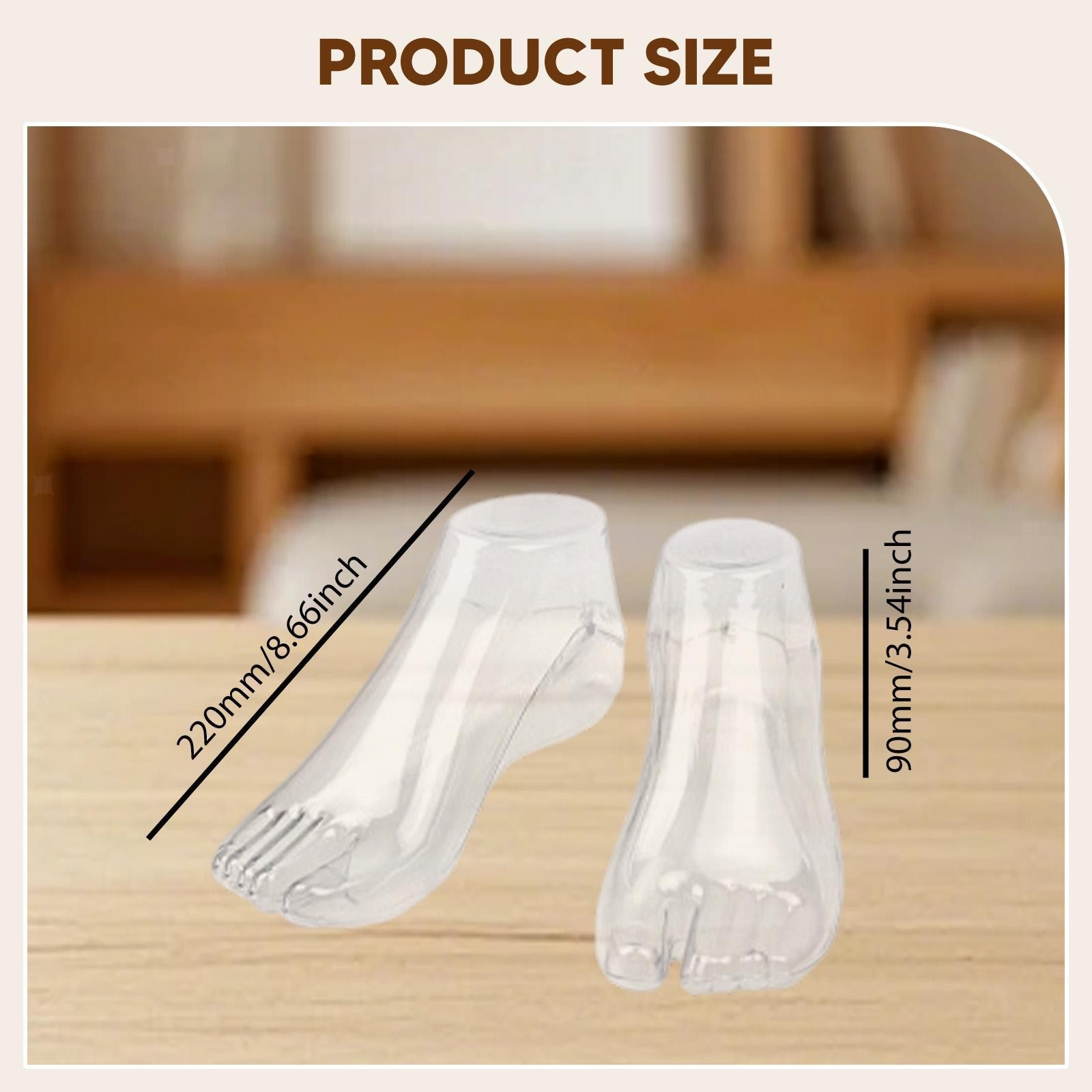 Foot Model Tools Mannequin Foot Display for Sandal Sock Display Models Store