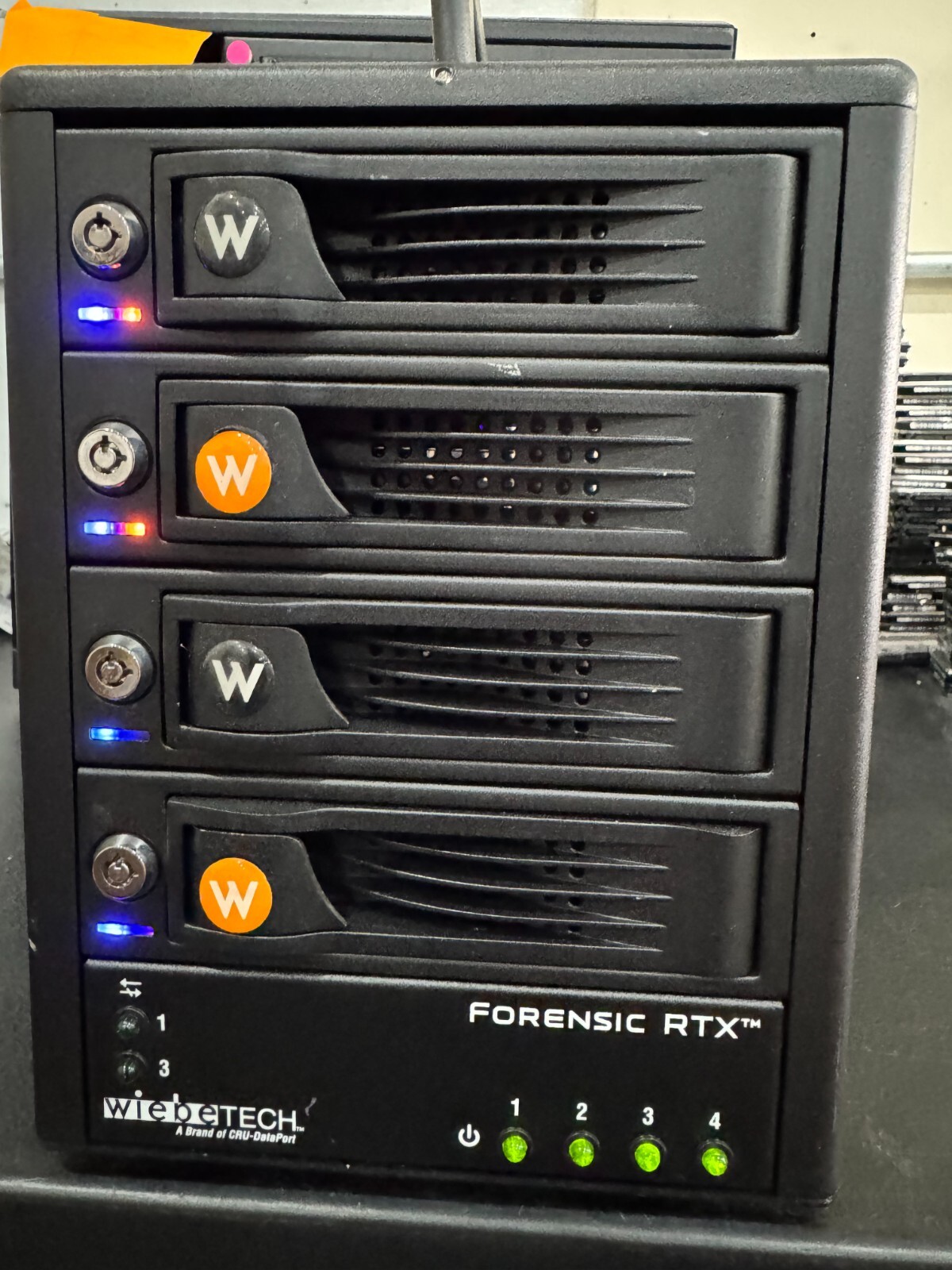 WiebeTech Forensic RTX411-QJ Hard Drive Enclosure **UNTESTED**