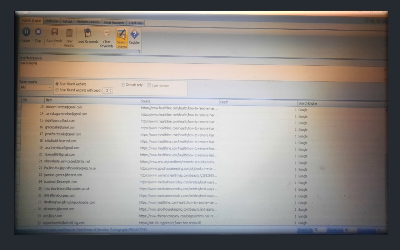 Bulk Email Extractor Pro Software
