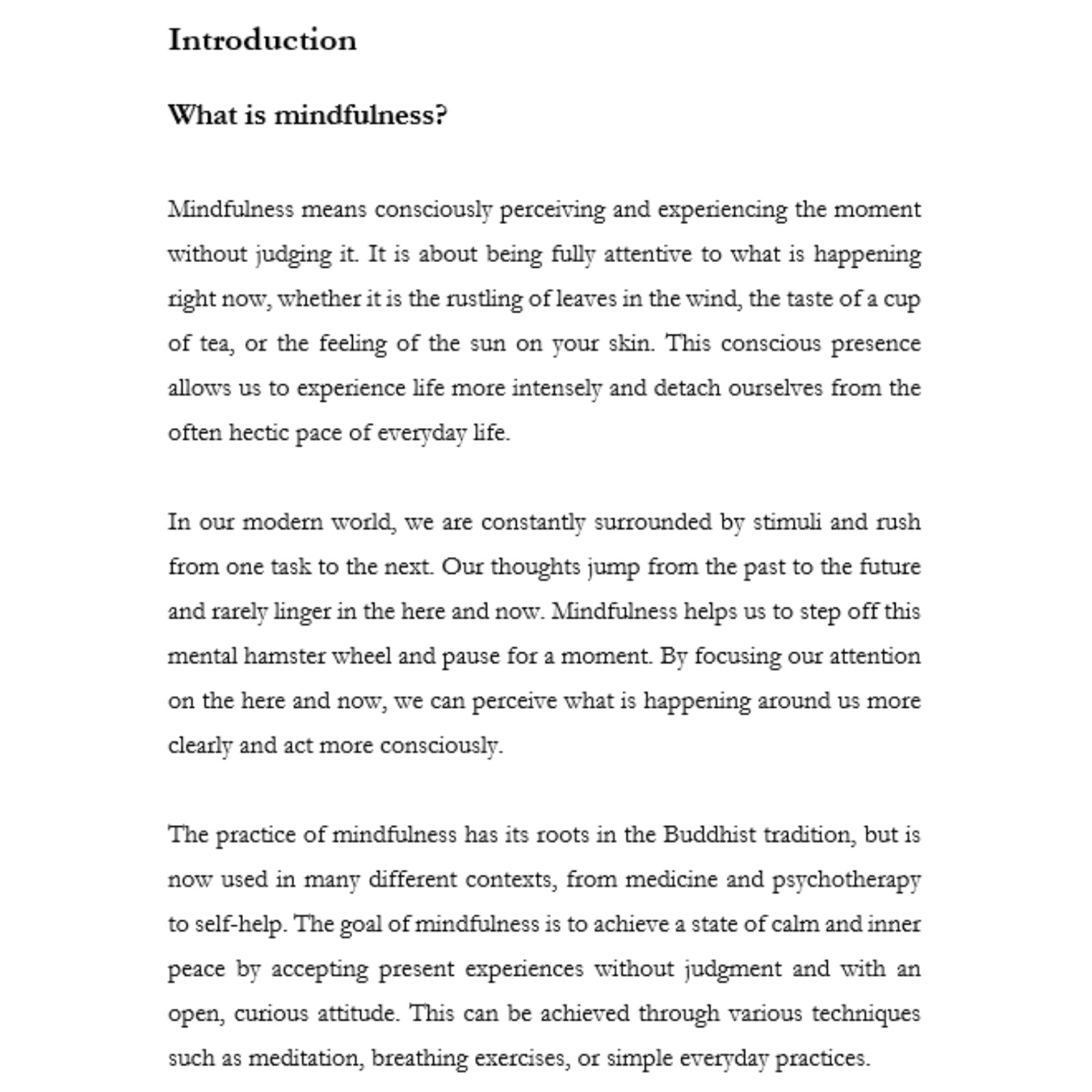 The 9 Paths of Mindfulness 28k words Exclusive PLR eBook – sold only once