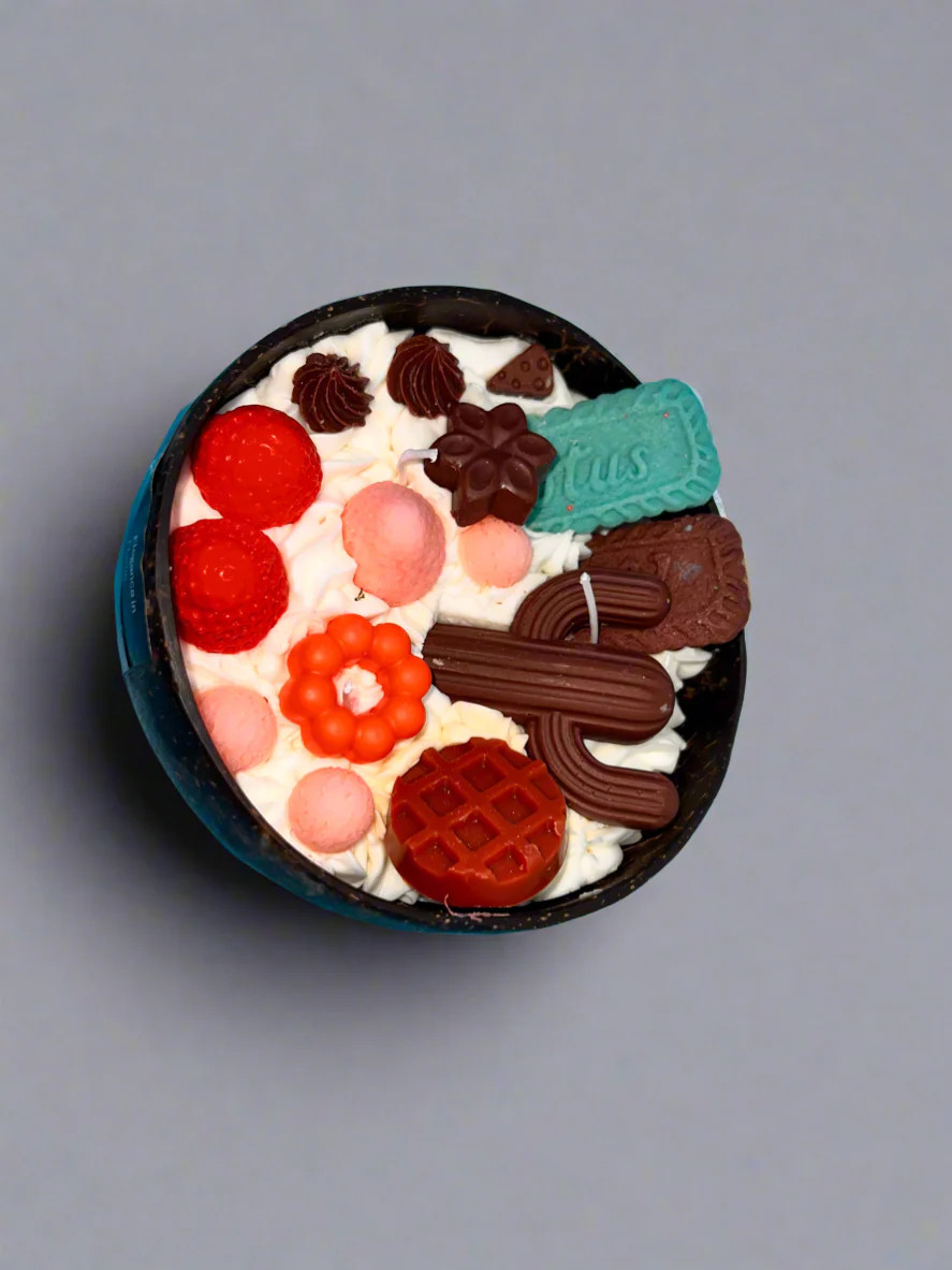 Coconut Cocoa Bliss – Handmade Candle