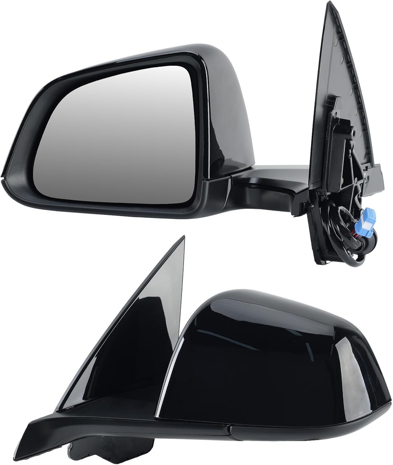 Left Driver Side Mirror Compatible with Tesla Model Y 2020-2024 Replacement 1594