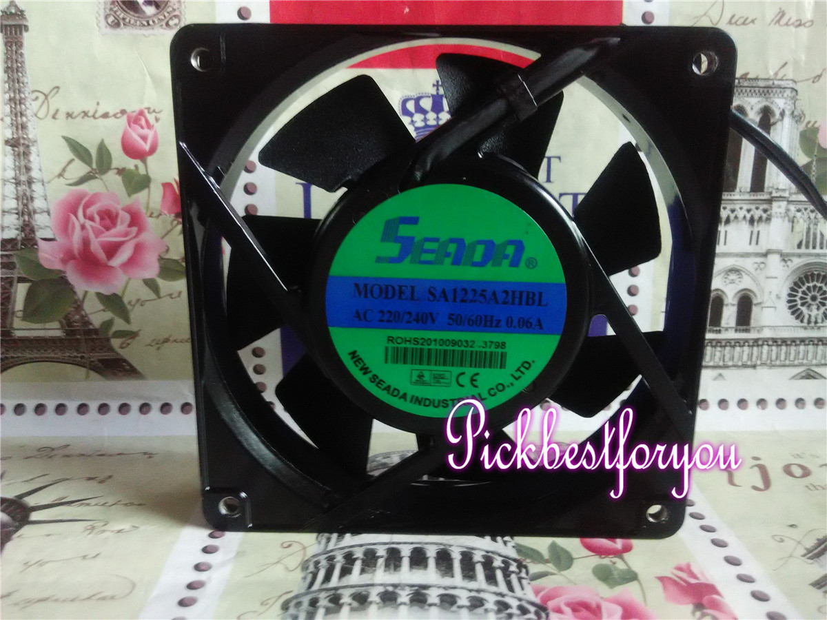 SA1225A2HBL AC220-240V 50/60HZ 0.07A 120*120*25mm Aluminum frame AC fan MS58 QL