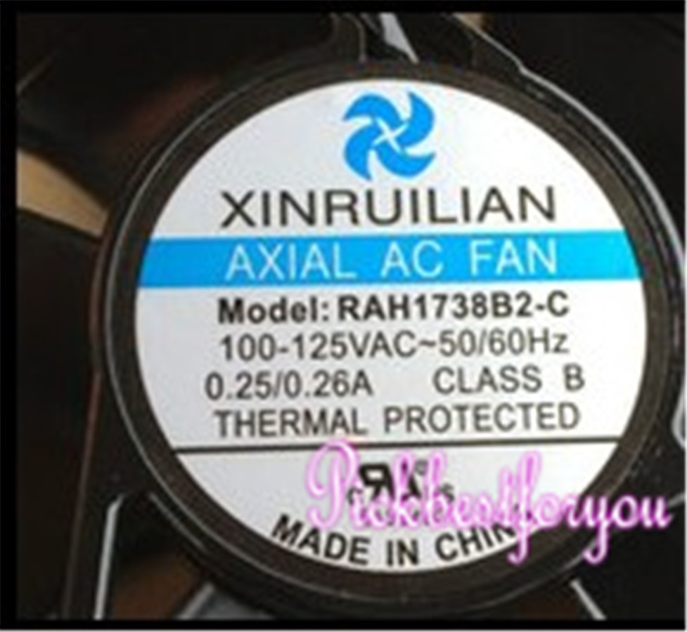 XINRUILIAN RAH1738B2-C 200-230VAC 0.25/0.26A 50/60Hz 172*150*38mm fan #MQ24 QL