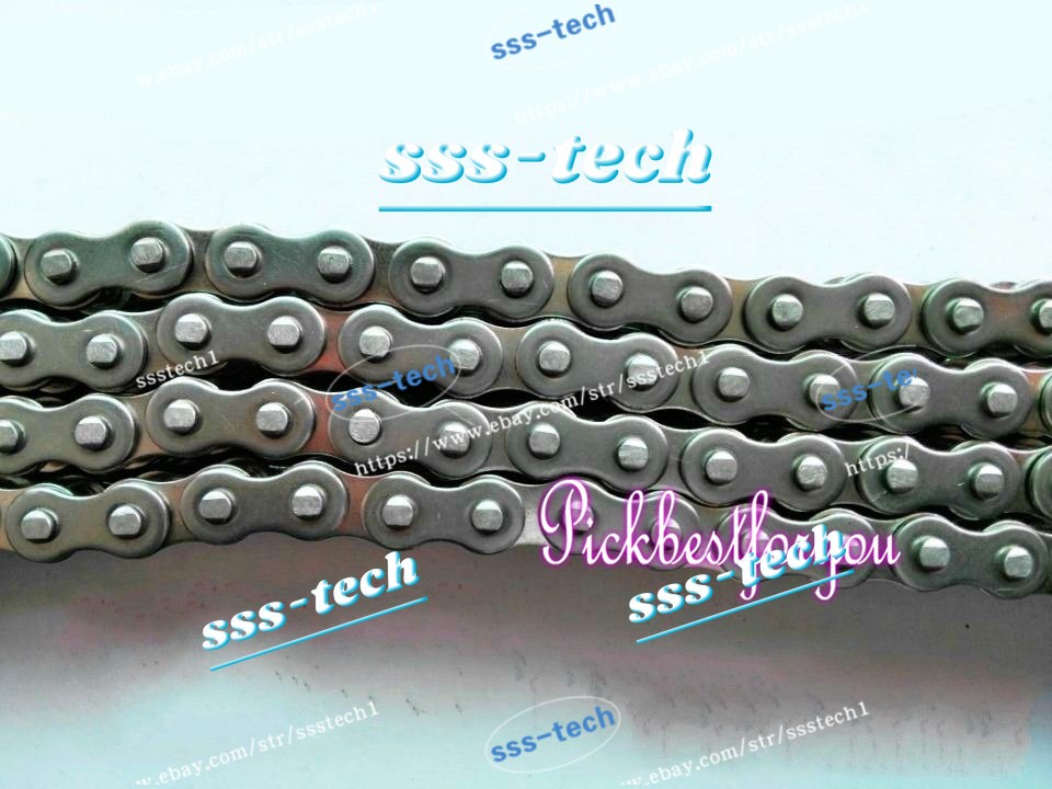 #80 304 Stainless Roller Chain Pitch 25.4mm 16A-1 Industrial Chain 1.5M#Mi37#sss