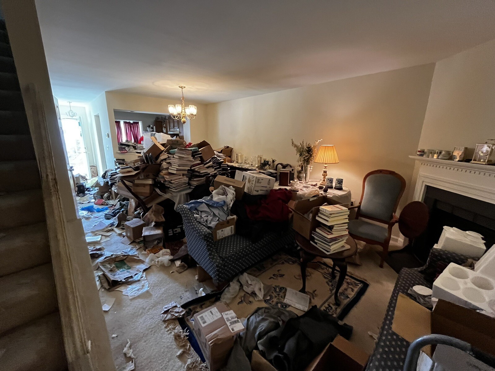 junk removal and donation.