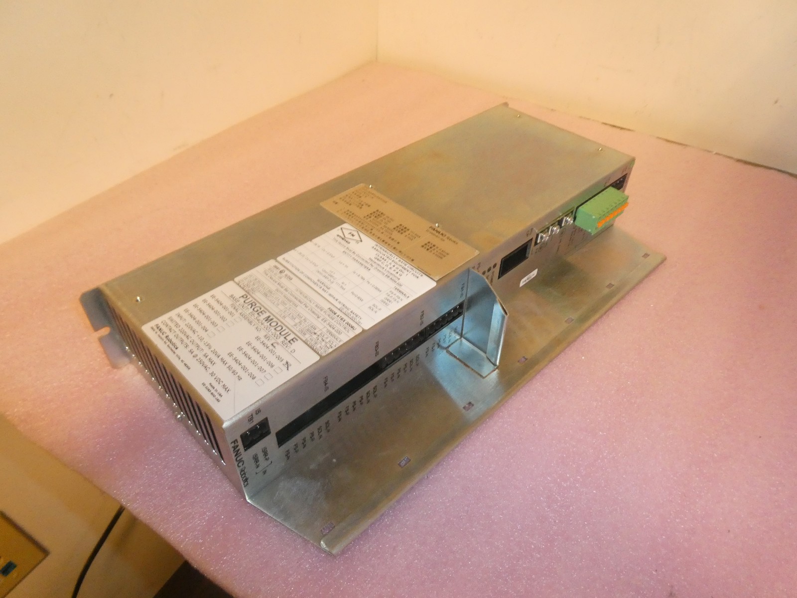 PURGE MODULE II , EE-5404-001-005, FANUC ROBOTICS, 220VAC, 50/60 HZ, 2 FUSE