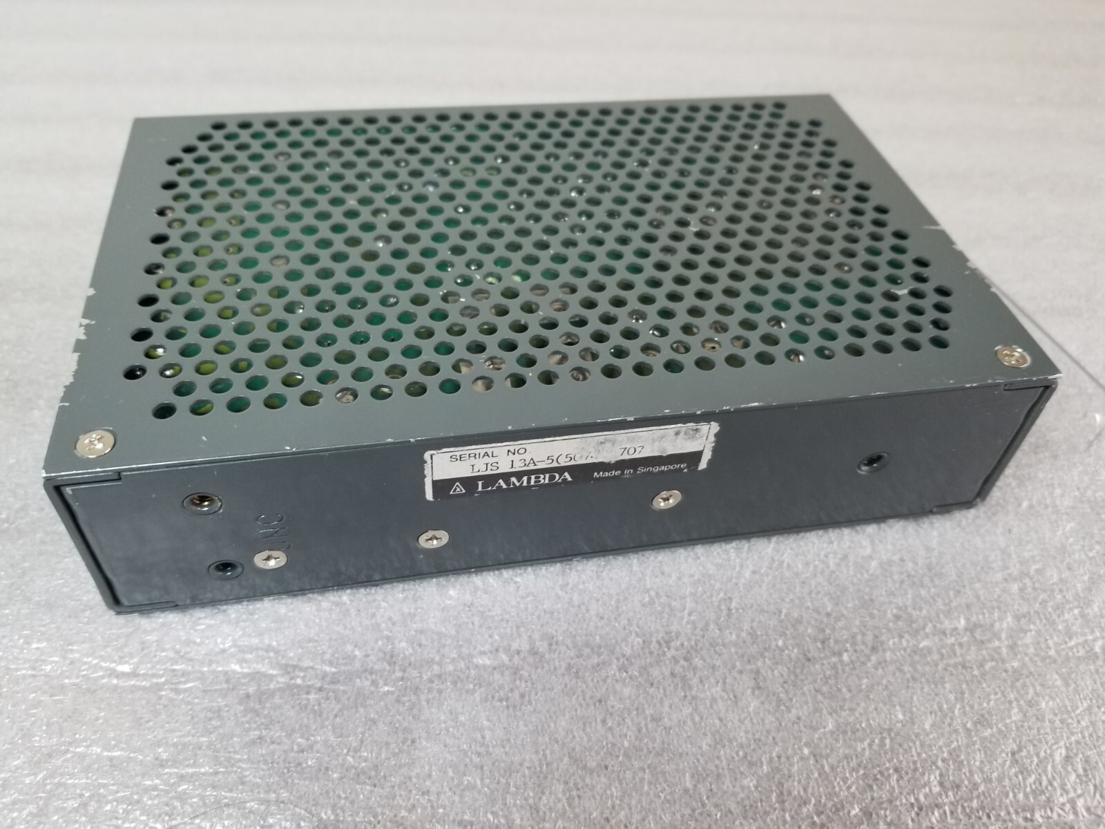 LAMBDA LJS-13A-12-OV POWER SUPPLY 105-132VAC or 130-160VDC