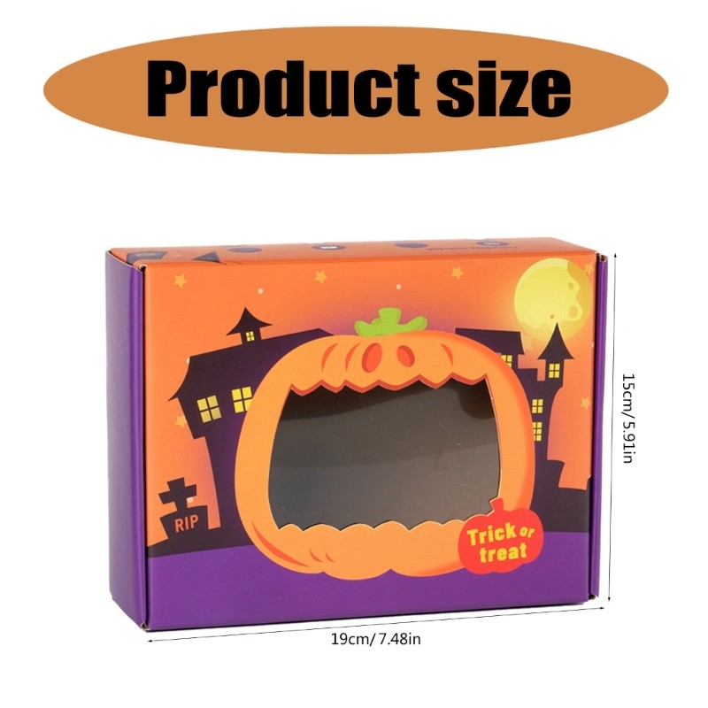 Halloween Themed Crochet Set with Step-by-Step Instruction, Knitting Accessory