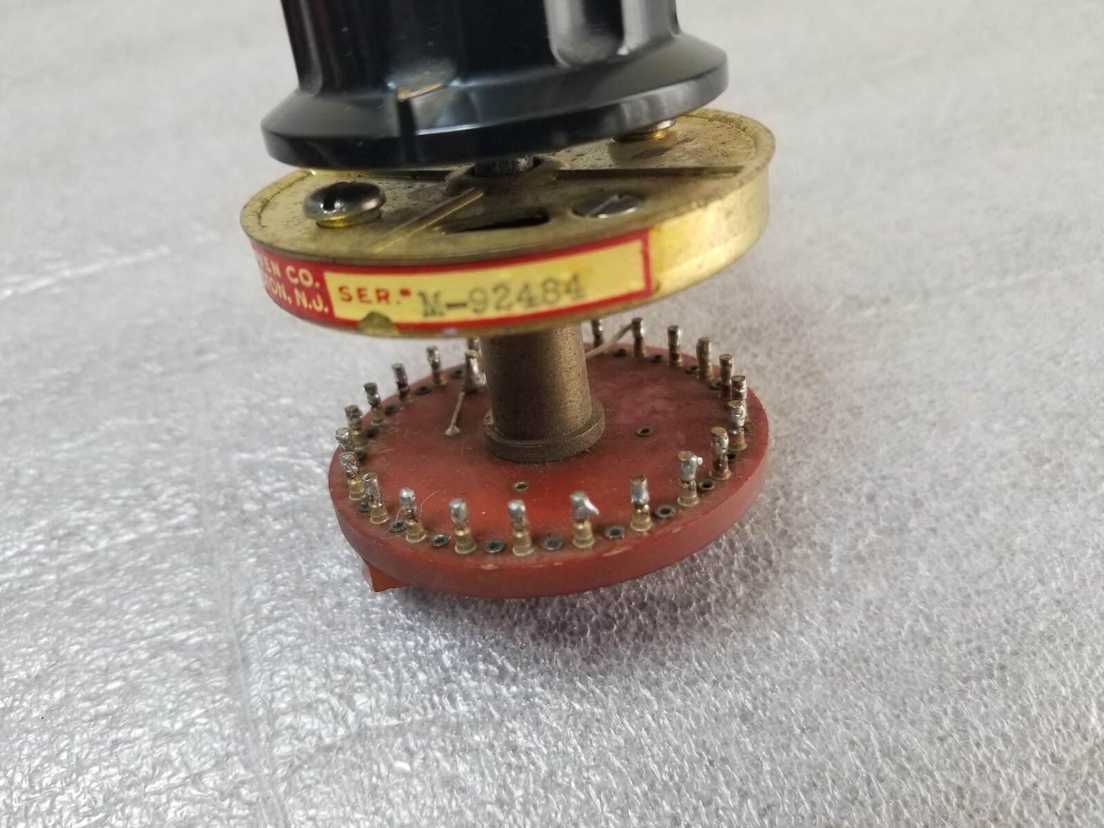 DAVEN 13-DB-24 rotary switch w/knob M-92484