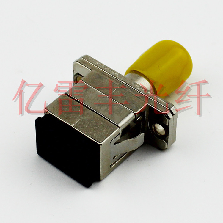 ST Male to SC Female Hybrid Fiber Optical Adapter Converter Connector SM #EAR GY