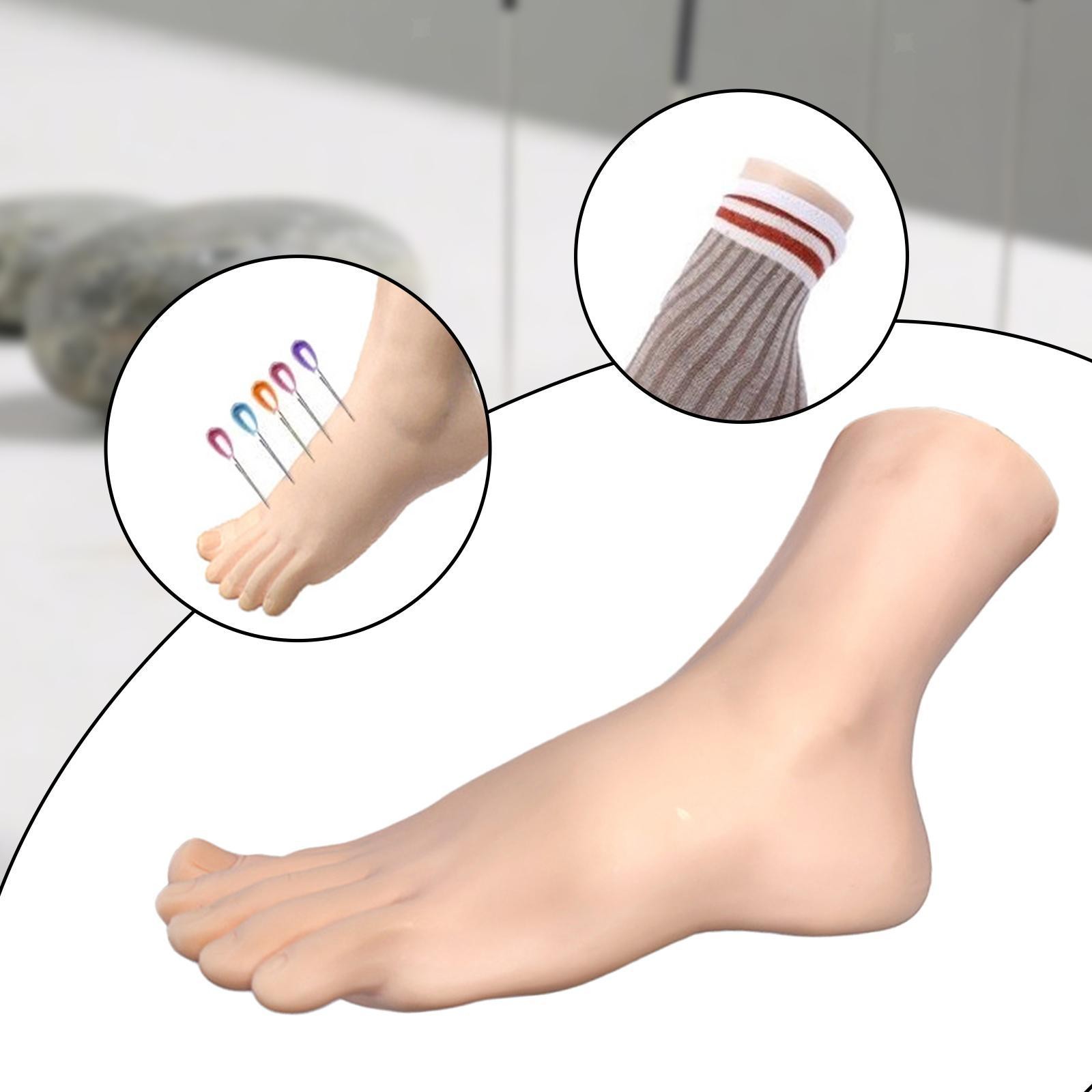 Female Foot Model Photo Prop Versatile Realistic Women’s Sock Display Stand