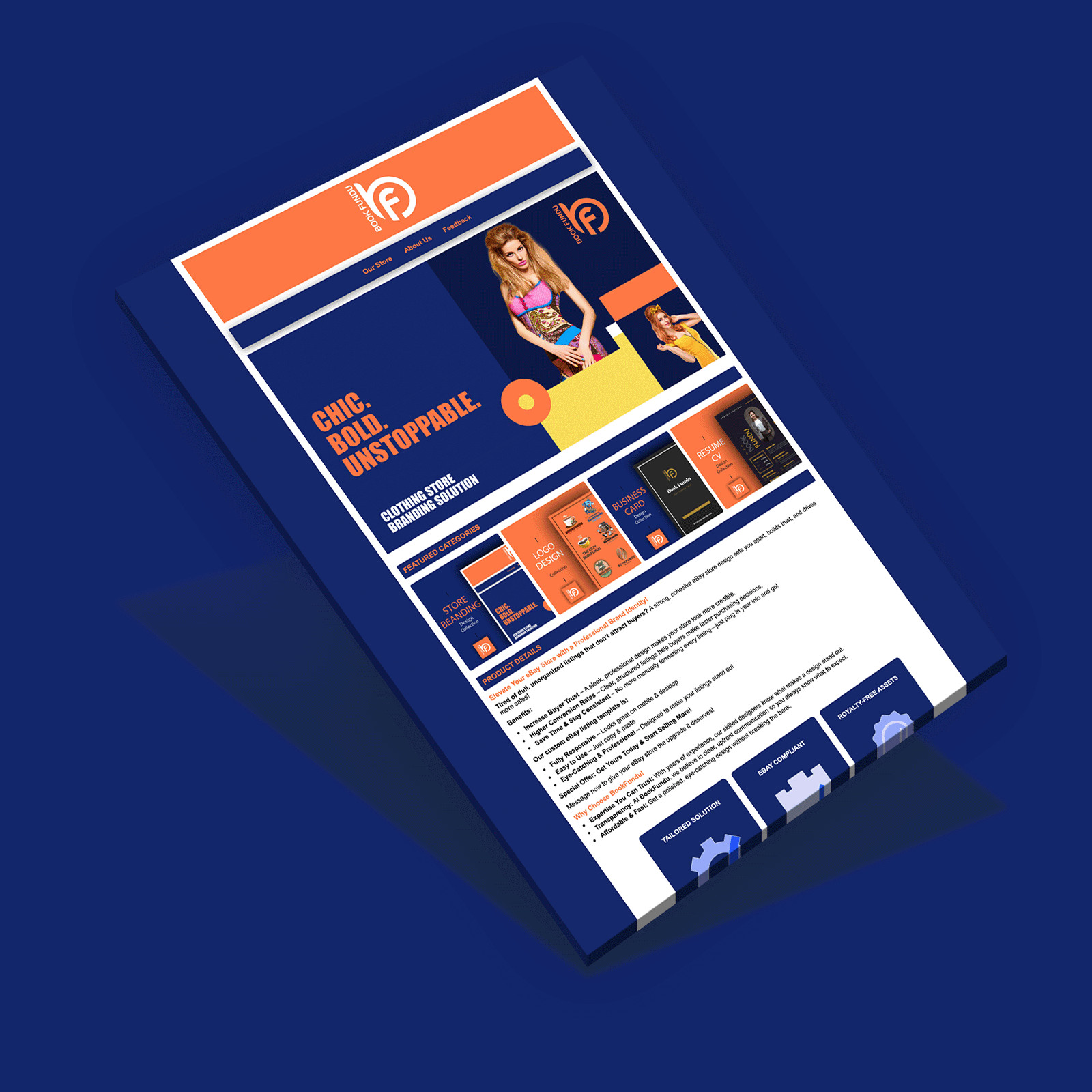Responsive HTML Listing & Branding Solutions for Clothing & Apparel Stores 2025