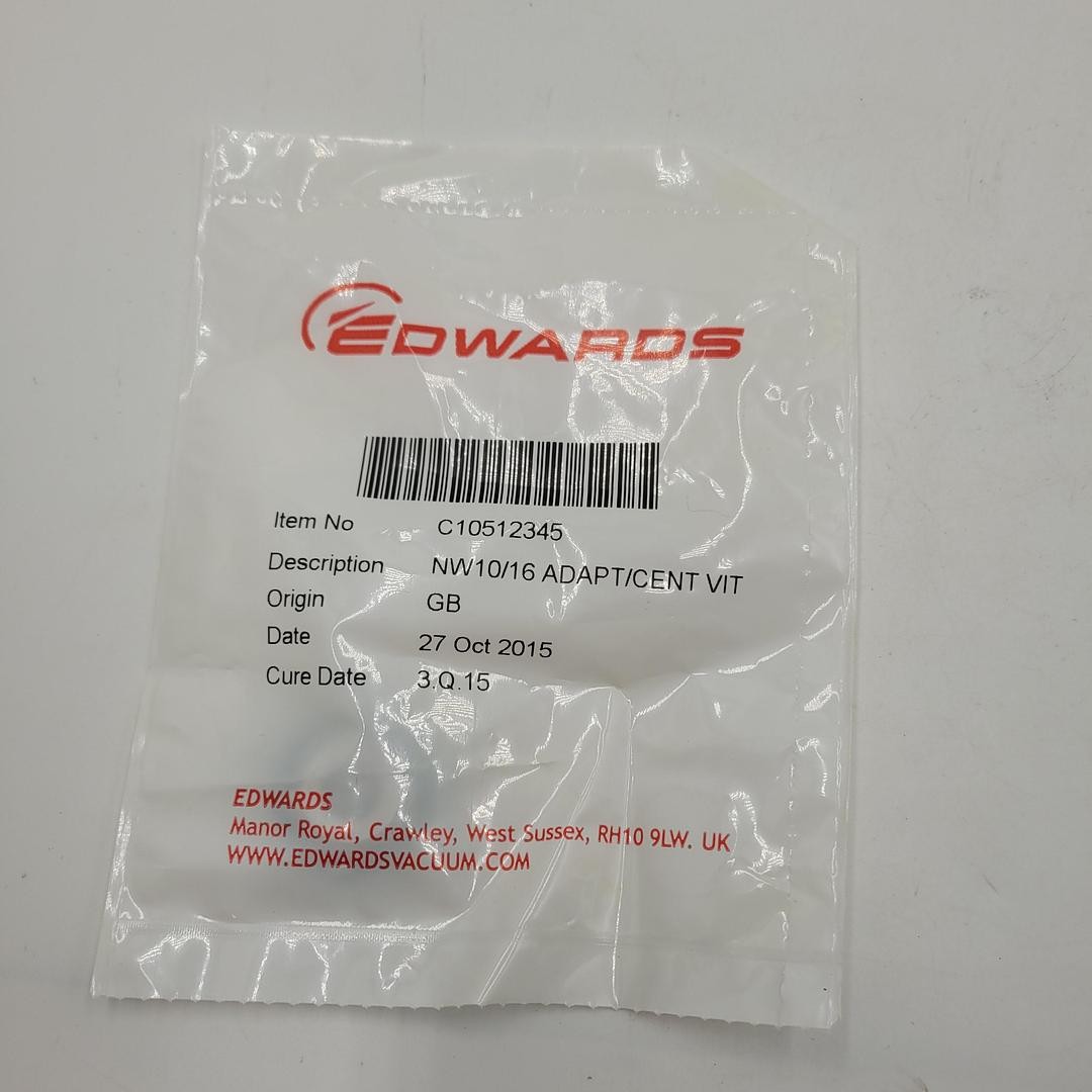 EDWARDS C10512345 o-ring NW10/16 ADAPT/CENT VIT