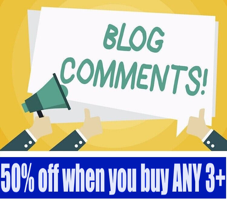 100 Dofollow Blog Comment Backlinks Sourced from NO SPAM websites