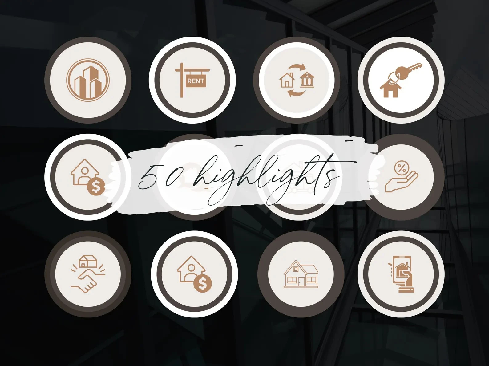 Luxury Real Estate Brand Kit Logo Suite + Colors + Fonts + Social Canva