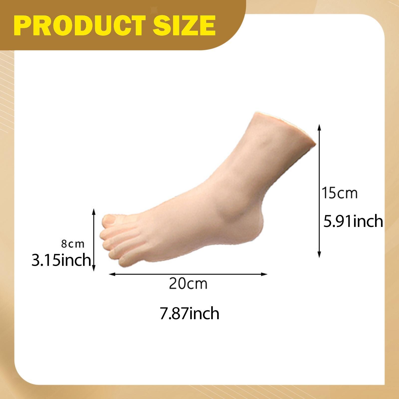 Female Foot Model Photo Prop Versatile Realistic Women’s Sock Display Stand