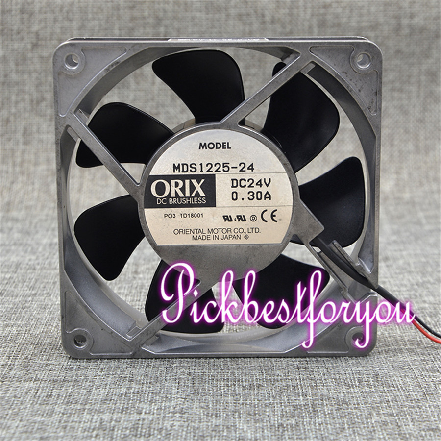 ORIX MDS1225-24 Aluminum frame cooling fan DC24V 0.30A 120×120×25mm #MC63 QL