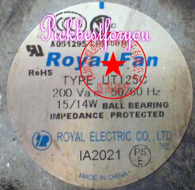 Royal Fan TYPE UT125C high-temperature fan 200VAC 15/14W 120*120*38mm #M781A QL