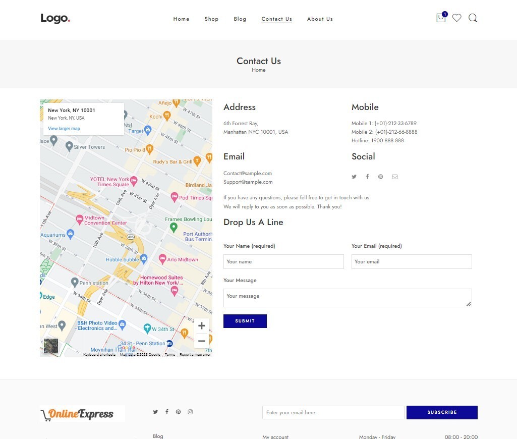 T-Shirts Store, Drop Shipping Ecommerce Website + Free Hosting
