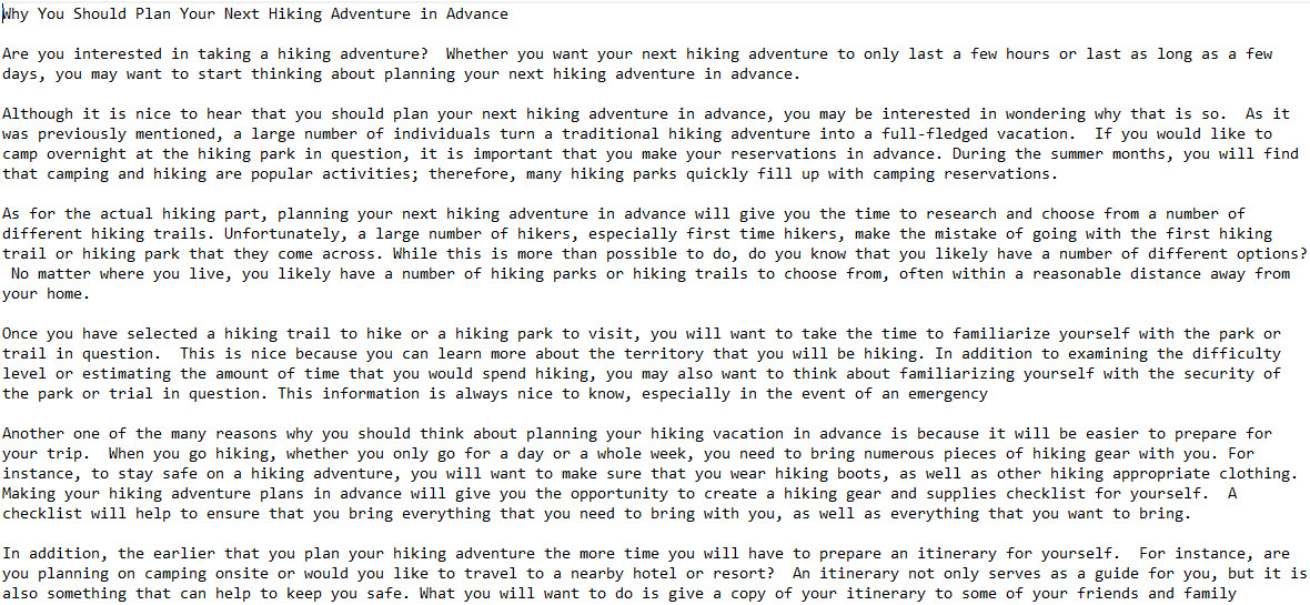 188 PLR items for camping (EN)