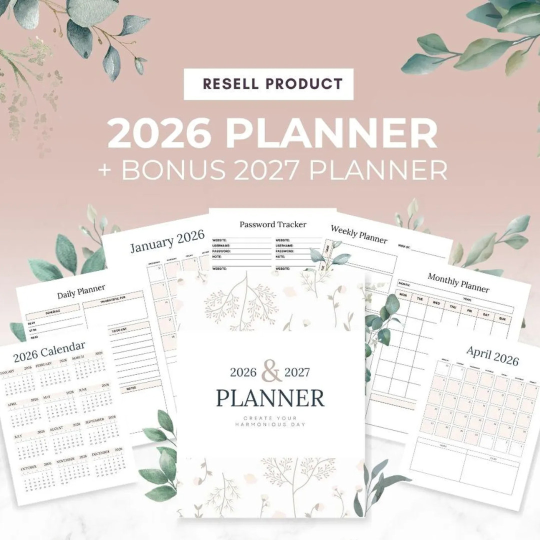 Digital Product Bundle for Resale: 100M+ Items, Planners, Ebooks, Reels & More!