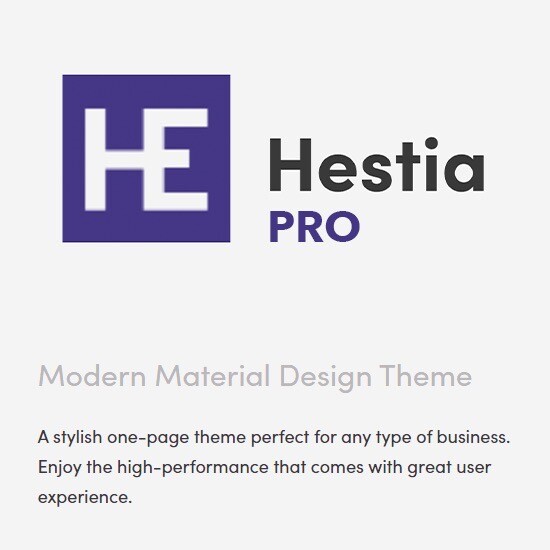 Hestia Pro – The Ultimate Multi-Purpose WordPress Theme | Free Updates