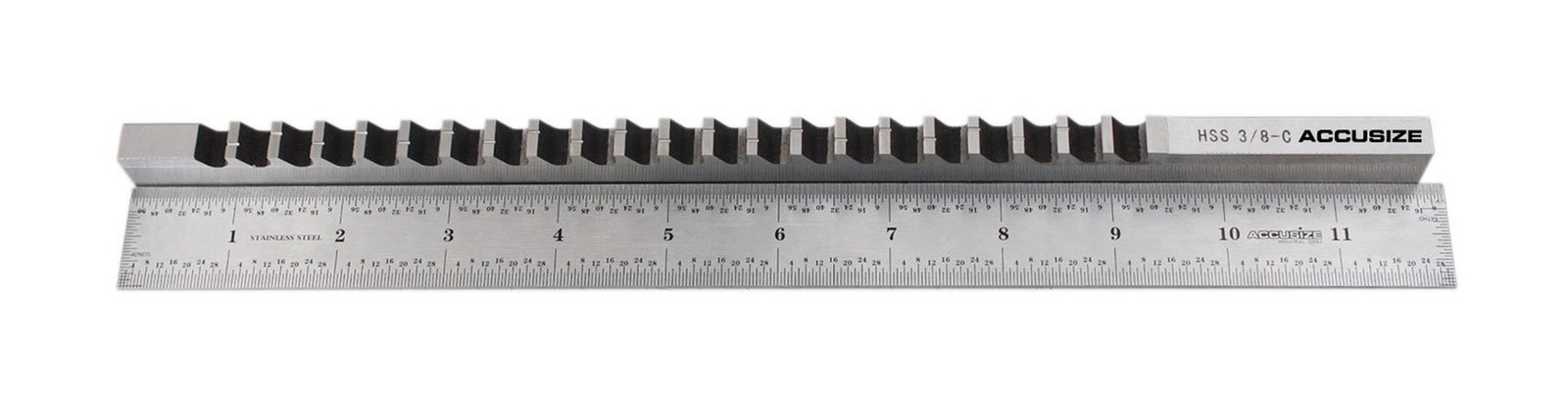Accusize Industrial Tools – 3/8” to C, Hss Keyway Broach, Fractional, Imperi…