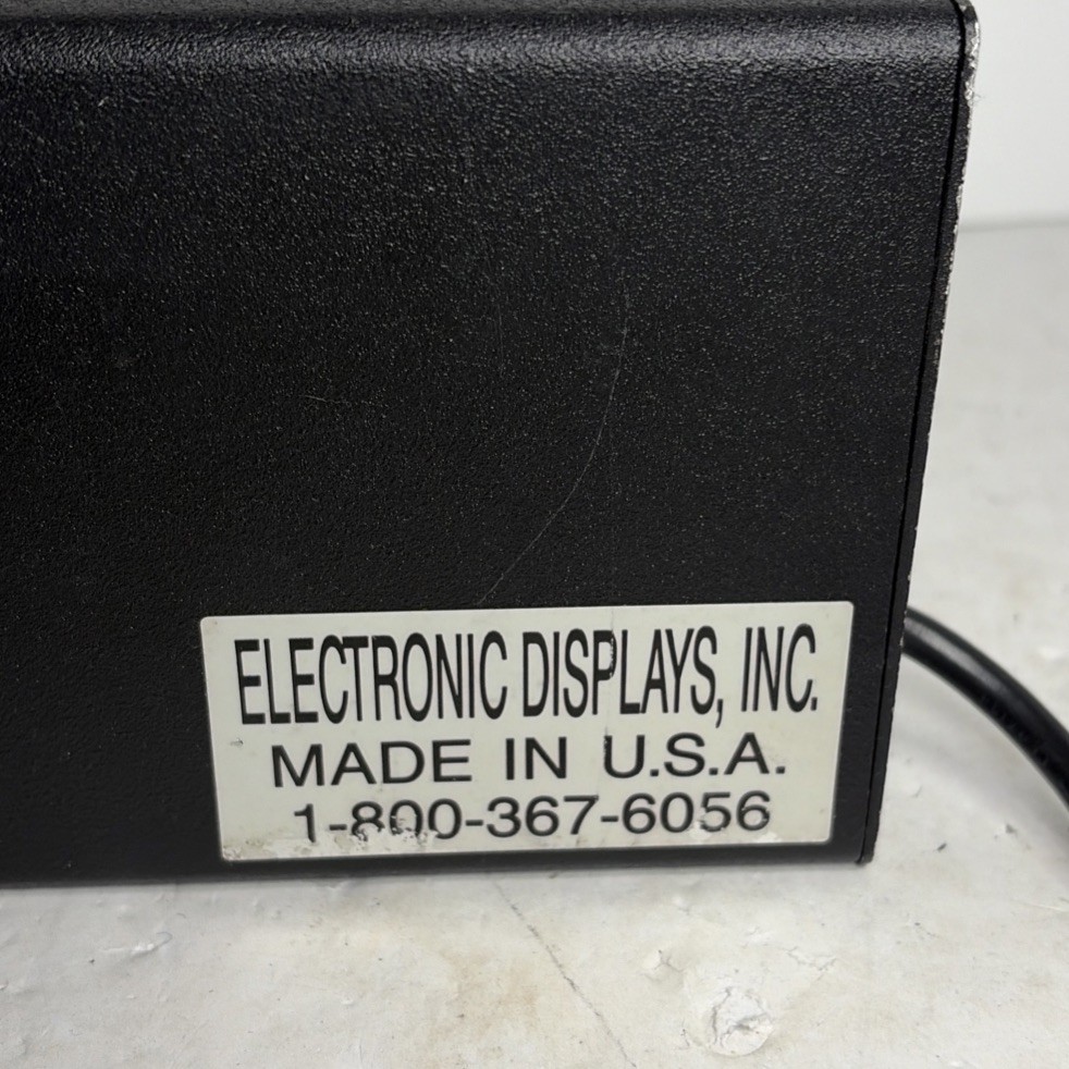 Electronic Displays Inc Industrial LED Clock Gym Timer 16” Long