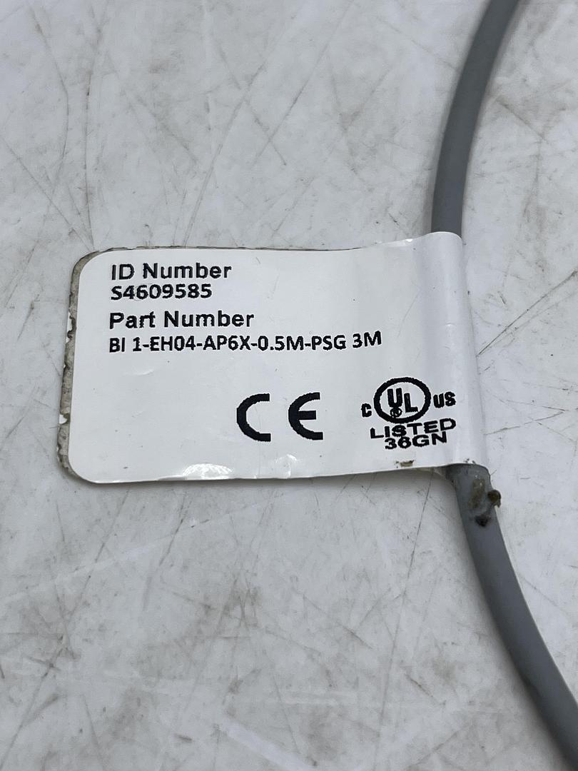 TURCK BI 1-EH04-AP6X-0.5M-PSG 3M