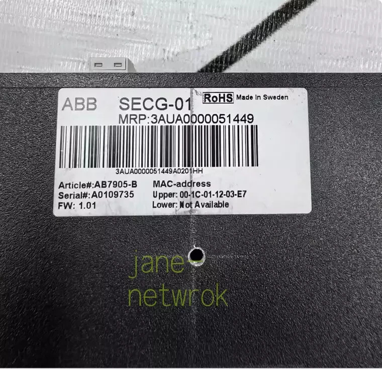 1PC USED ABB SECG-01 3AUA0000051449 (By DHL or Fedex) #H596DD YD