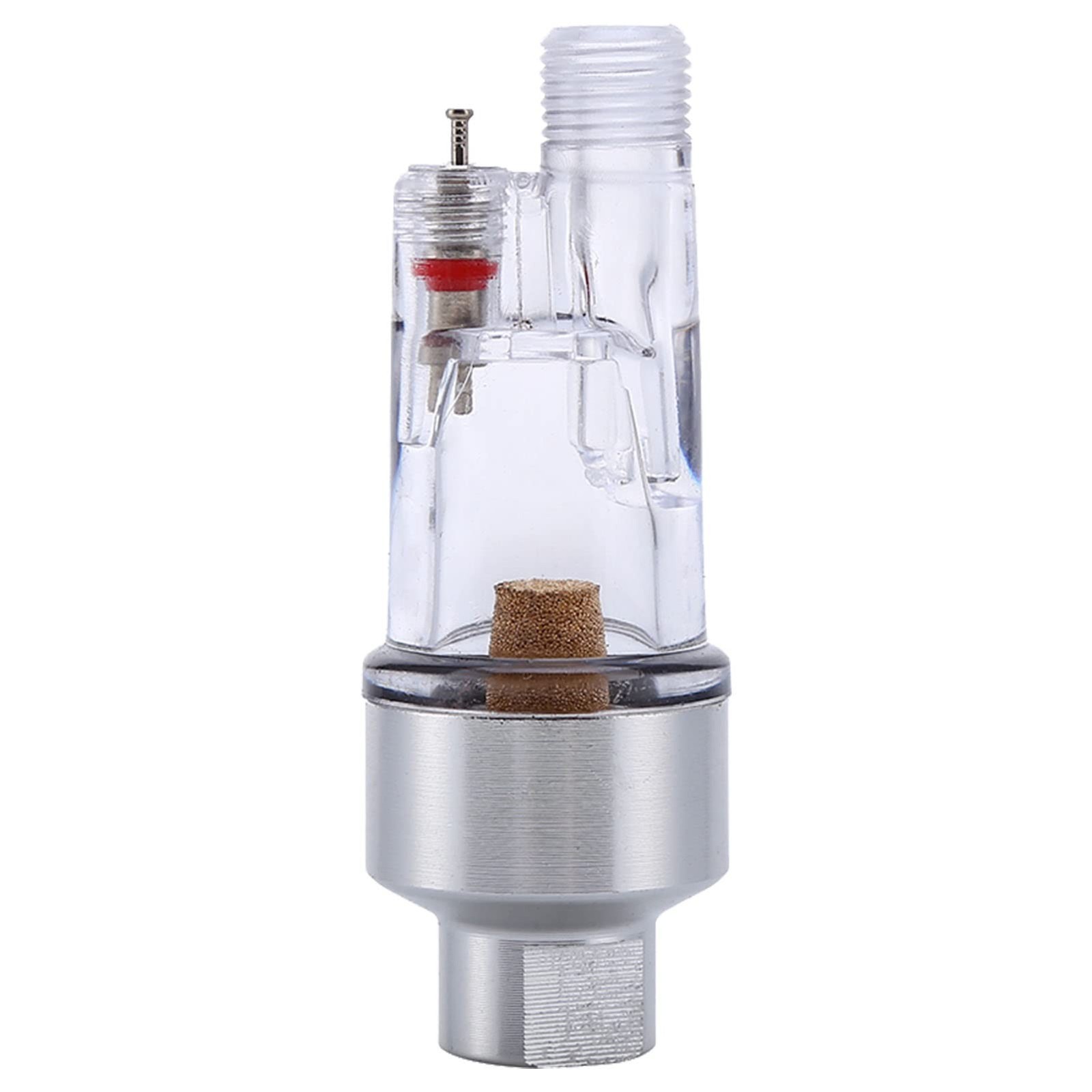 Culnflun Airbrush Inline Air Filter, Mini Water Trap 1/8″ Bsp Threads Water O…
