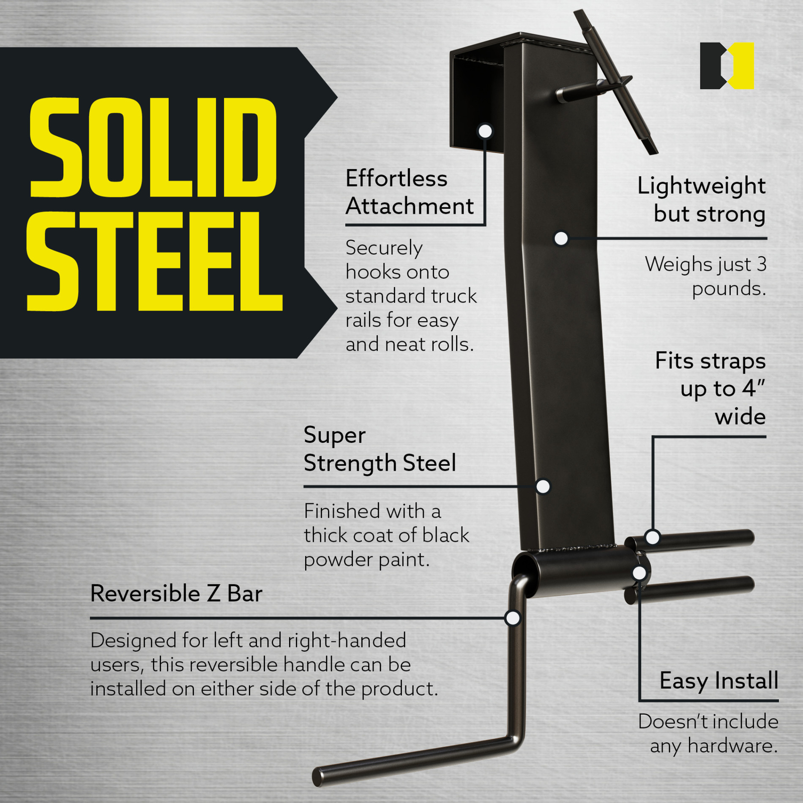 Tie-down Winch/ratchet Strap Rollup Winder