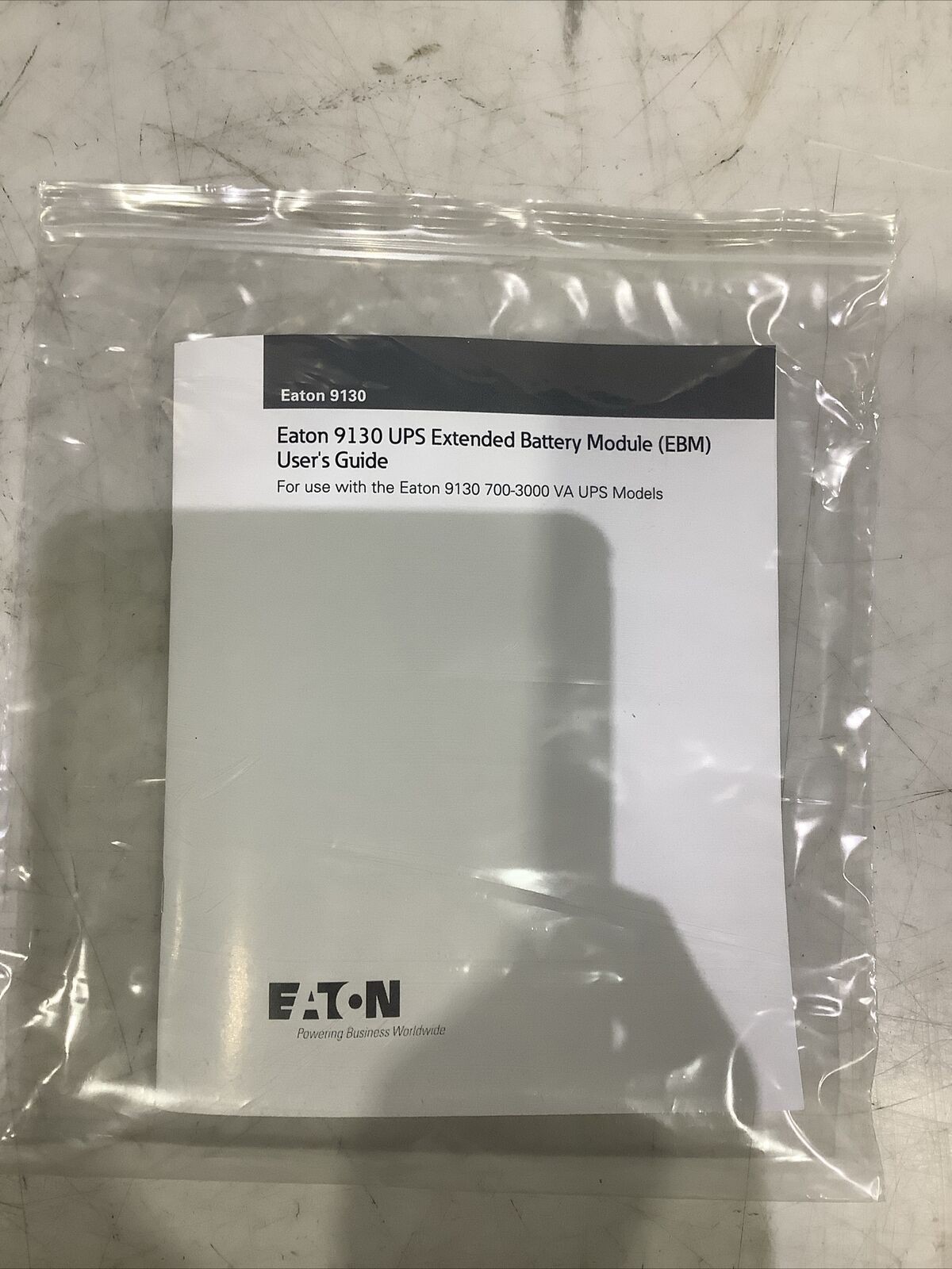 EATON 9130 UPS PW9130N1000T-EBM 103006438-6591 TOWER REPLACEMENT BATTERY U3S