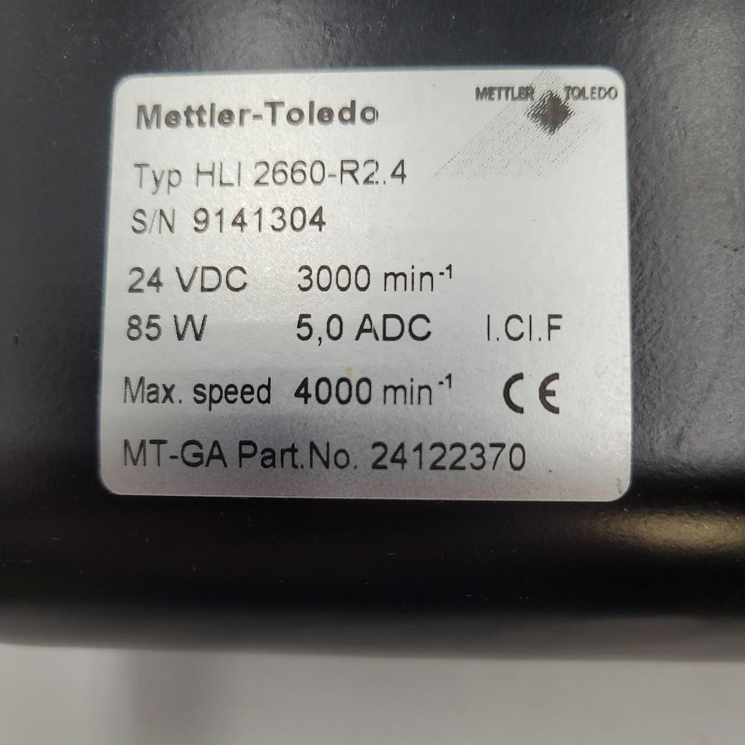 METTLER TOLEDO HLI 2660-R2.4 SERVO MOTOR