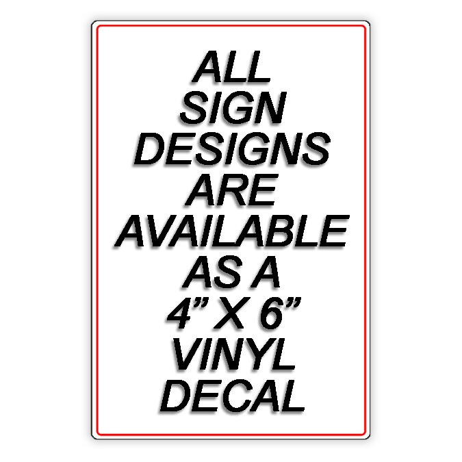 No Smoking Within 25′ Of This Area Metal Sign Or Decal 6 SIZES vaping SNS010