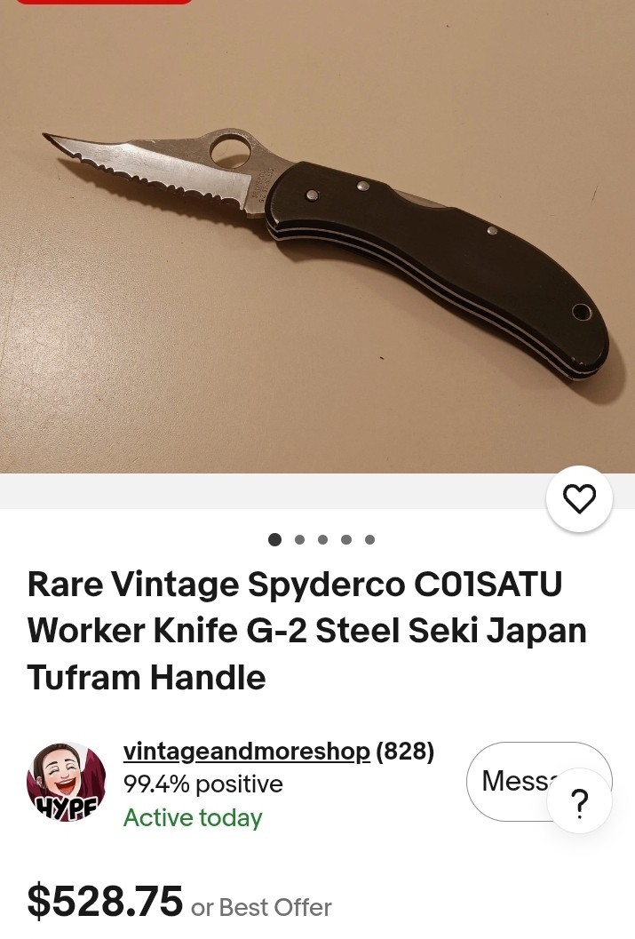eBay Store Inventory 2296 Vintage Knives Video Games Coins Token Books $100k+