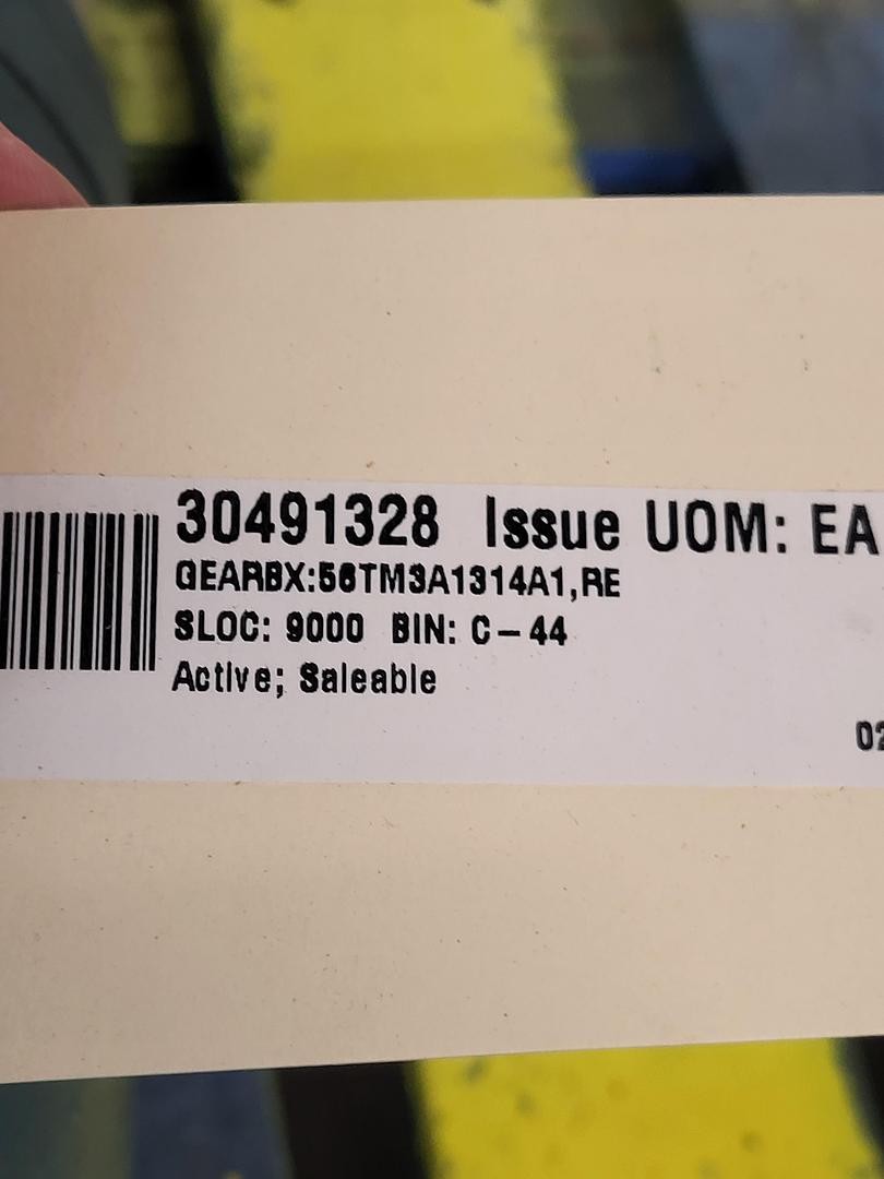 DODGE IN LINE GEAR BOX M85050NCB 079163-64-DY SIZE: 56-T-M / A-1-31.4-4-A