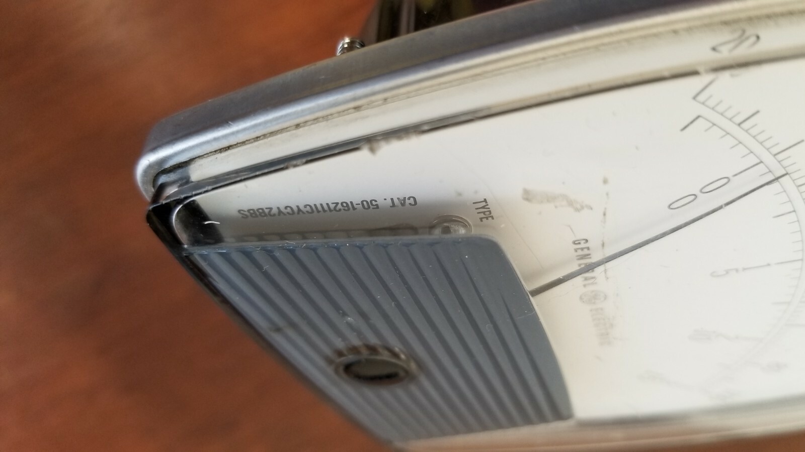 GENERAL ELECTRIC TYPE DO-91 PANEL METER MILLIAMPERES